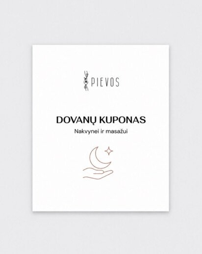 Dovanų kuponas nakvynei ir masažui Pievų apartamentuose Birštone